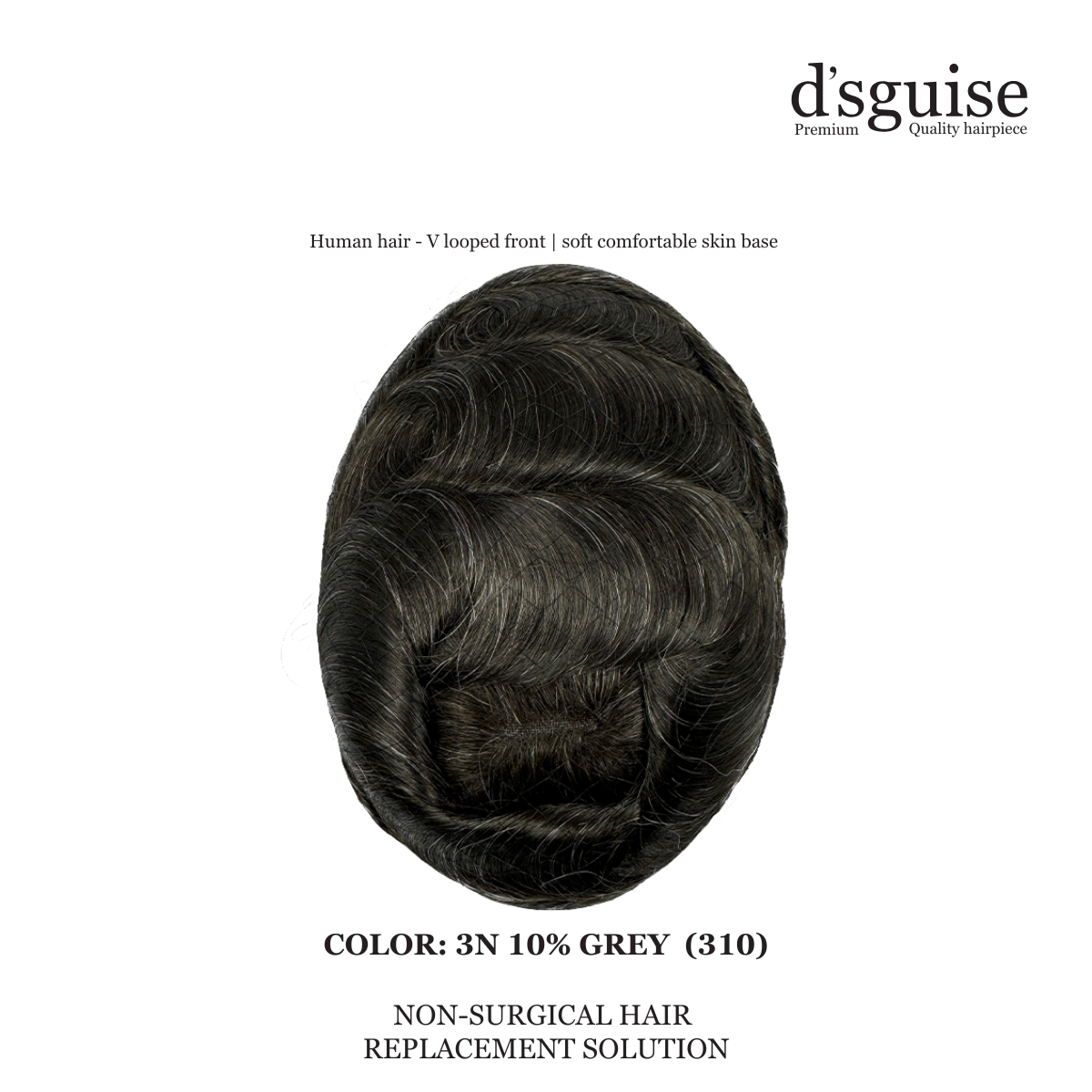 DSGUISE-3N-DARK BROWN (10% GREY)