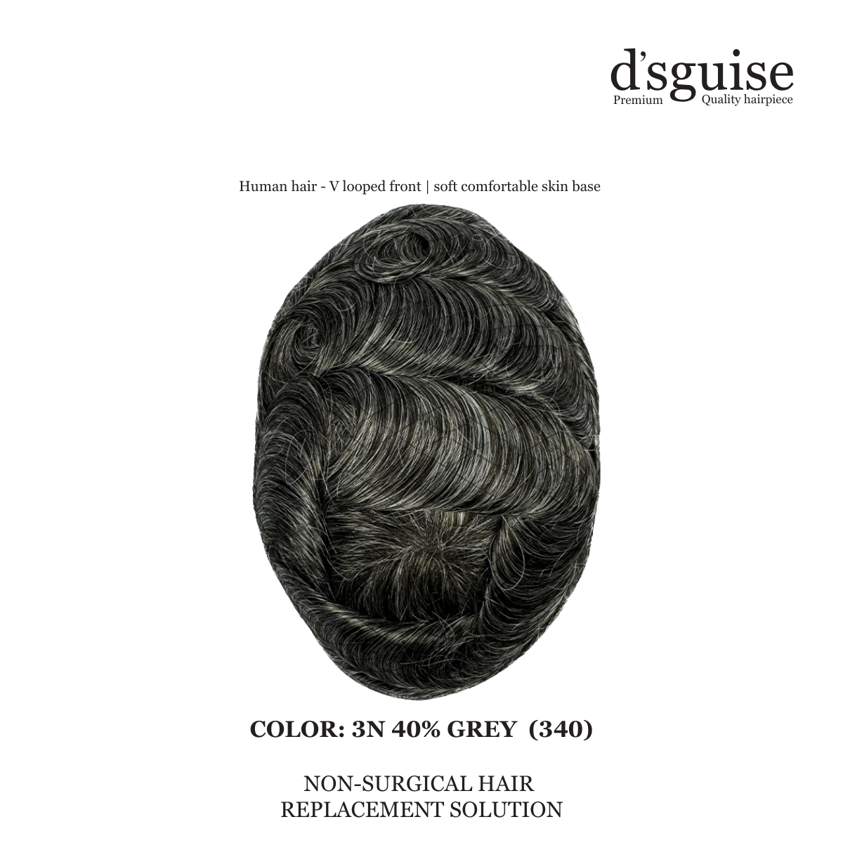 DSGUISE-3N-DARK BROWN (40% GREY)