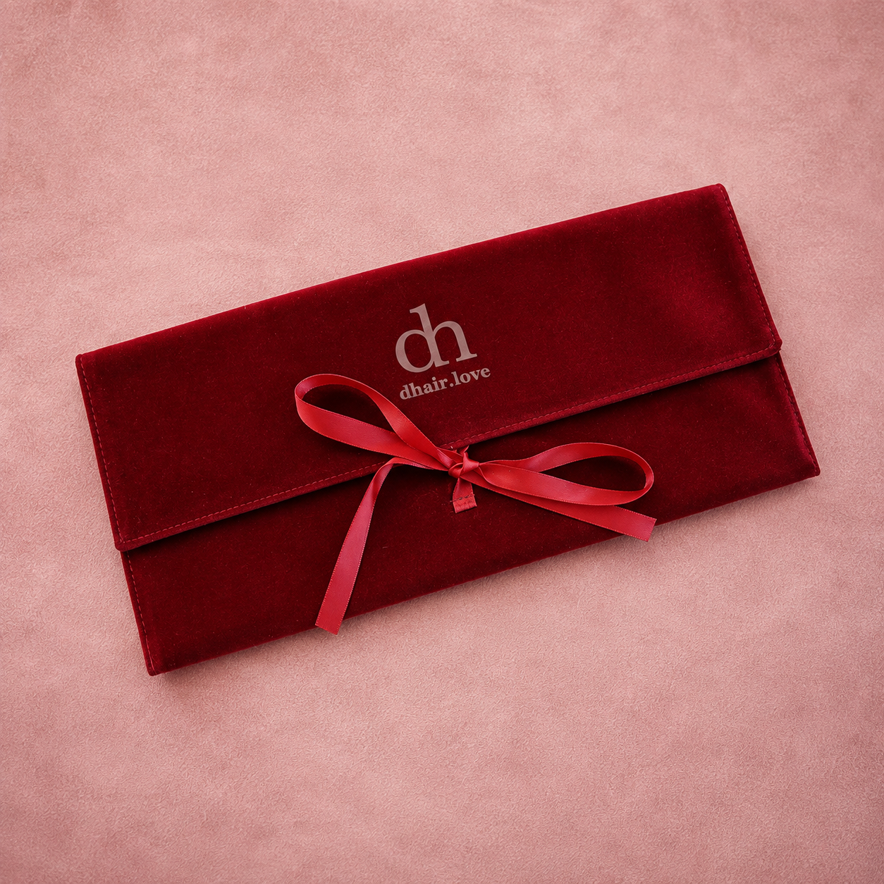 dh VELVET ENVELOPE RED