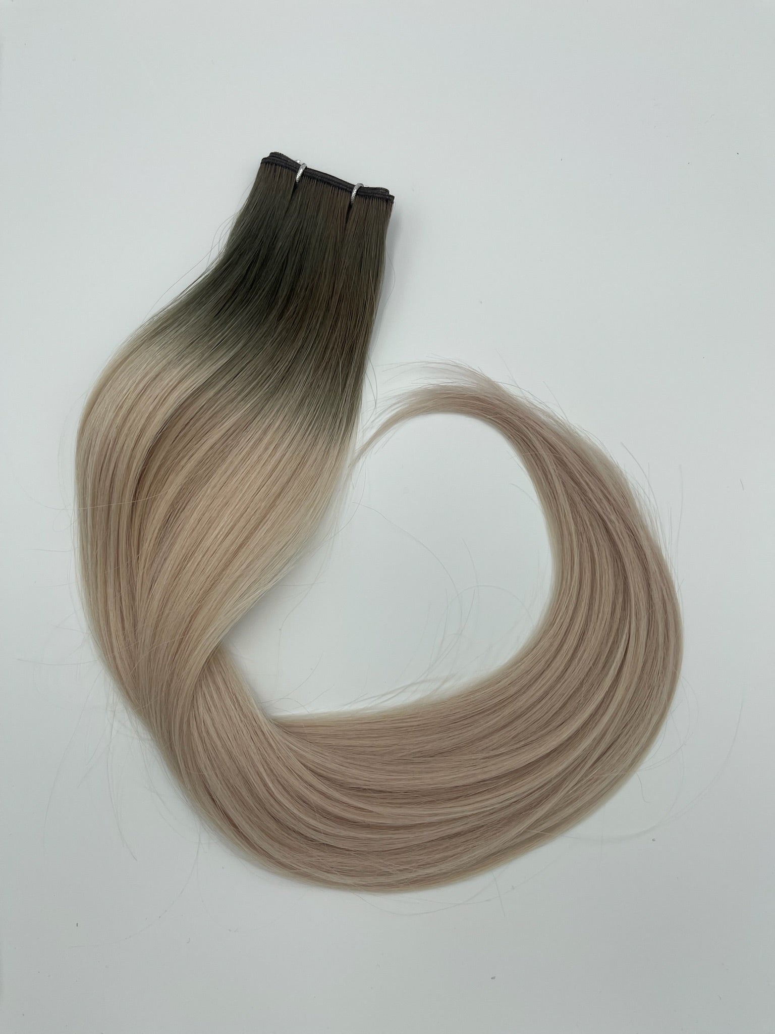 SOFT WEFT 45 CM – ROOTED PLATINUM ASH 6A/12A