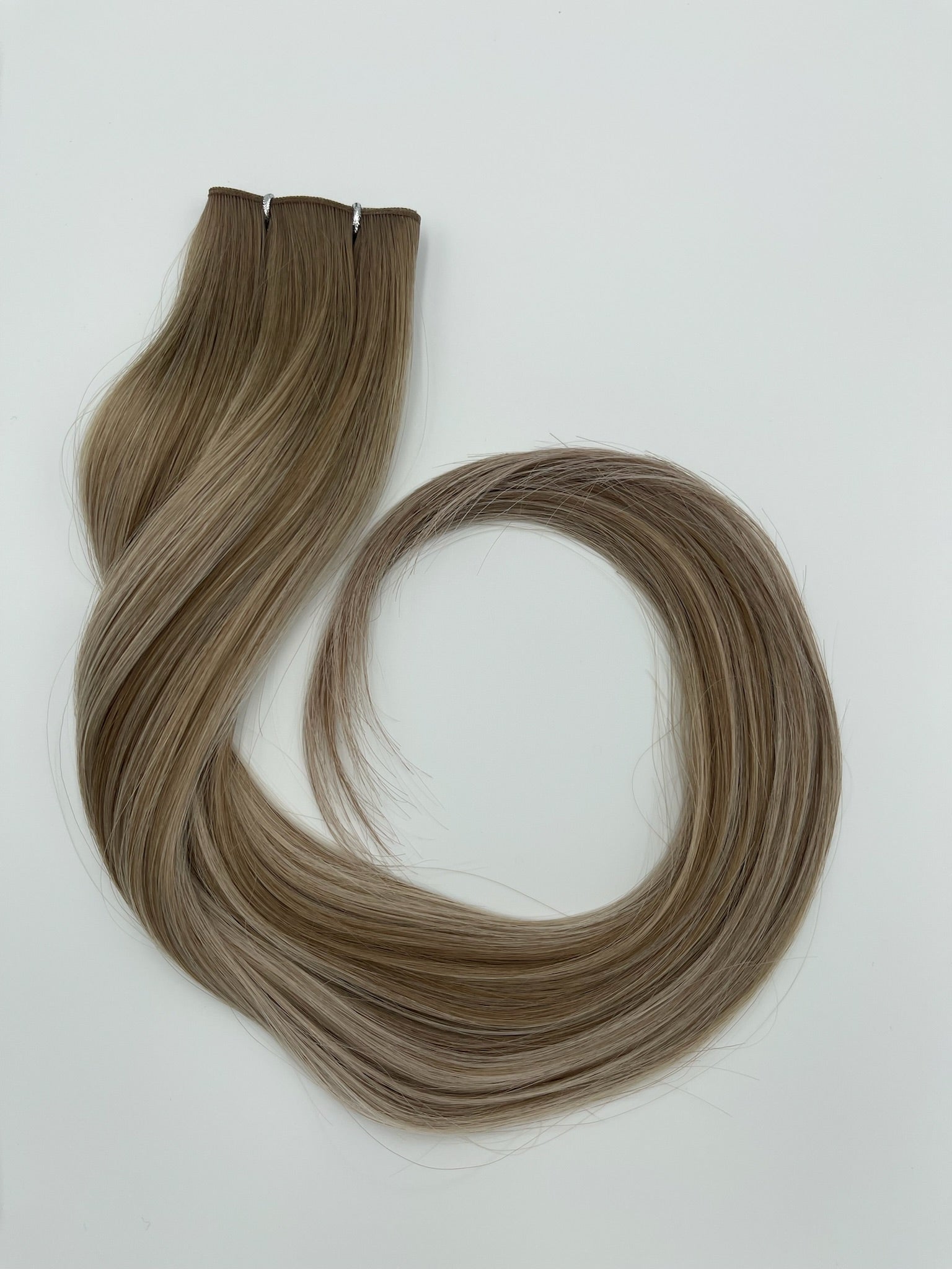 SOFT WEFT 45 CM – FLAT WHITE BALAYAGE 8N/12A